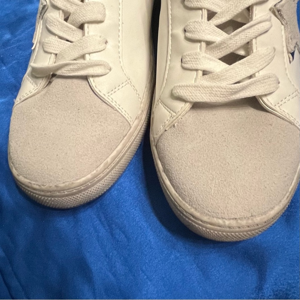 NWOB 8.5 Steve Madden Zooma Star distressed sneakers - Picture 9 of 11